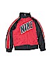 Nike 100% Polyester Red Track Jacket Size 4 - photo 1