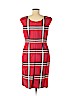 Elizabeth McKay Red Casual Dress Size 8 - photo 2