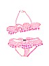 Juicy Couture Pink Two Piece Swimsuit Size 6 - photo 1