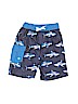 Cat & Jack 100% Polyester Blue Board Shorts Size 8 - 10 - photo 1
