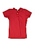 Lands' End 100% Cotton Red Short Sleeve Polo Size 14 - photo 1