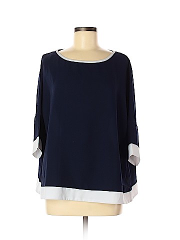 Gretchen Scott Designs 3/4 Sleeve Blouse (view 1)