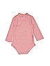 Rare Editions Stripes Red Long Sleeve Onesie 18-24 MO / 24 MO - photo 2
