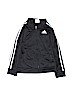 Adidas 100% Cotton Black Track Jacket Size 5T - photo 1