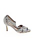 L.K. Bennett 100% Leather Gray Heels Size EU 37 - photo 1