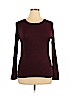 A New Day Burgundy Long Sleeve T-Shirt Size XL - photo 1