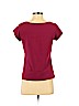 Eileen Fisher Burgundy Short Sleeve Top Size S - photo 2
