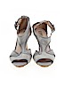 L.K. Bennett 100% Leather Gray Heels Size EU 37 - photo 2