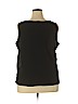 David Dart Black Sleeveless Blouse Size 2X - photo 2