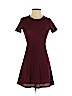 Forever 21 Burgundy Casual Dress Size S - photo 1