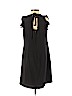 Ann Taylor LOFT 100% Polyester Black Casual Dress Size 2 (petite) - photo 2