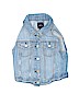 Gap Kids 100% Cotton Blue Denim Vest Size 8 - 9 - photo 1