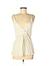Theory Ivory Sleeveless Blouse Size L - photo 1