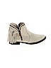 Bamboo Gray Ankle Boots Size 7 - photo 1