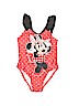 Disney 100% Nylon Red One Piece Swimsuit Size 2T - photo 1