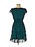 American Rag 100% Polyester Teal Casual Dress Size M - photo 2