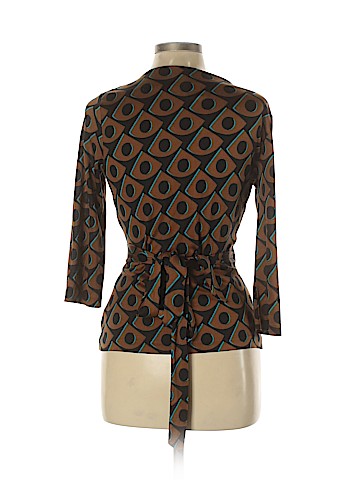 Diane von Furstenberg 3/4 Sleeve Silk Top (view 2)