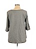 BP. 100% Cotton Gray 3/4 Sleeve Top Size XL - photo 2