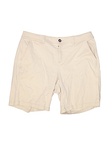 Lane Bryant Khaki Shorts (view 1)