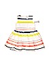 Carter's 100% Cotton Stripes White Special Occasion Dress 18-24 MO / 24 MO - photo 1