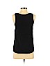 Theory 100% Silk Black Sleeveless Silk Top Size S - photo 2
