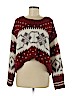 Free People Red Pullover Sweater Size M - photo 1