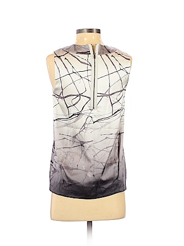 Vince. Sleeveless Silk Top (view 2)