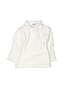 Little Follies 100% Cotton Solid White Long Sleeve Polo Size 2 - photo 1