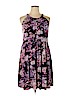 Apt. 9 Purple Casual Dress Size XL - photo 1
