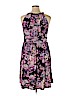 Apt. 9 Purple Casual Dress Size XL - photo 2