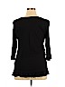 Daisy Fuentes Black 3/4 Sleeve Top Size XL - photo 2