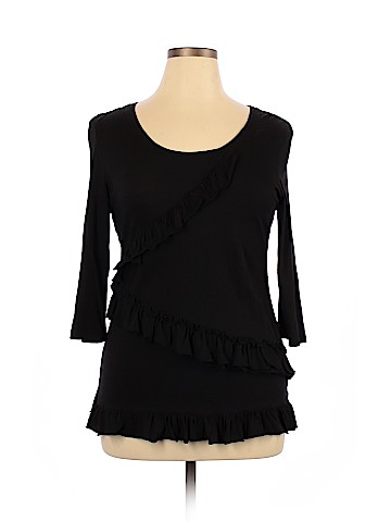 Daisy Fuentes 3/4 Sleeve Top (view 1)