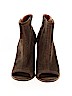 Lucky Brand 100% Leather Brown Ankle Boots Size 8 1/2 - photo 2