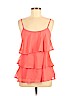 Candie's 100% Polyester Pink Sleeveless Blouse Size M - photo 1