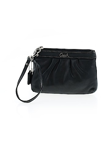 Coach Factory Leather Wristlet (view 1)