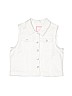Gymboree 100% Cotton White Denim Vest Size 14 - photo 1
