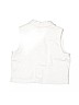 Gymboree 100% Cotton White Denim Vest Size 14 - photo 2