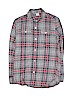 Crewcuts Outlet 100% Cotton Gray Long Sleeve Button-Down Shirt Size 14 - photo 1