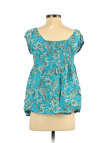 Liz Lange Maternity Short Sleeve Blouse (view 2)