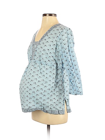 Motherhood 3/4 Sleeve Blouse (view 1)