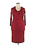 Jennifer Lopez Red Cocktail Dress Size XL - photo 1