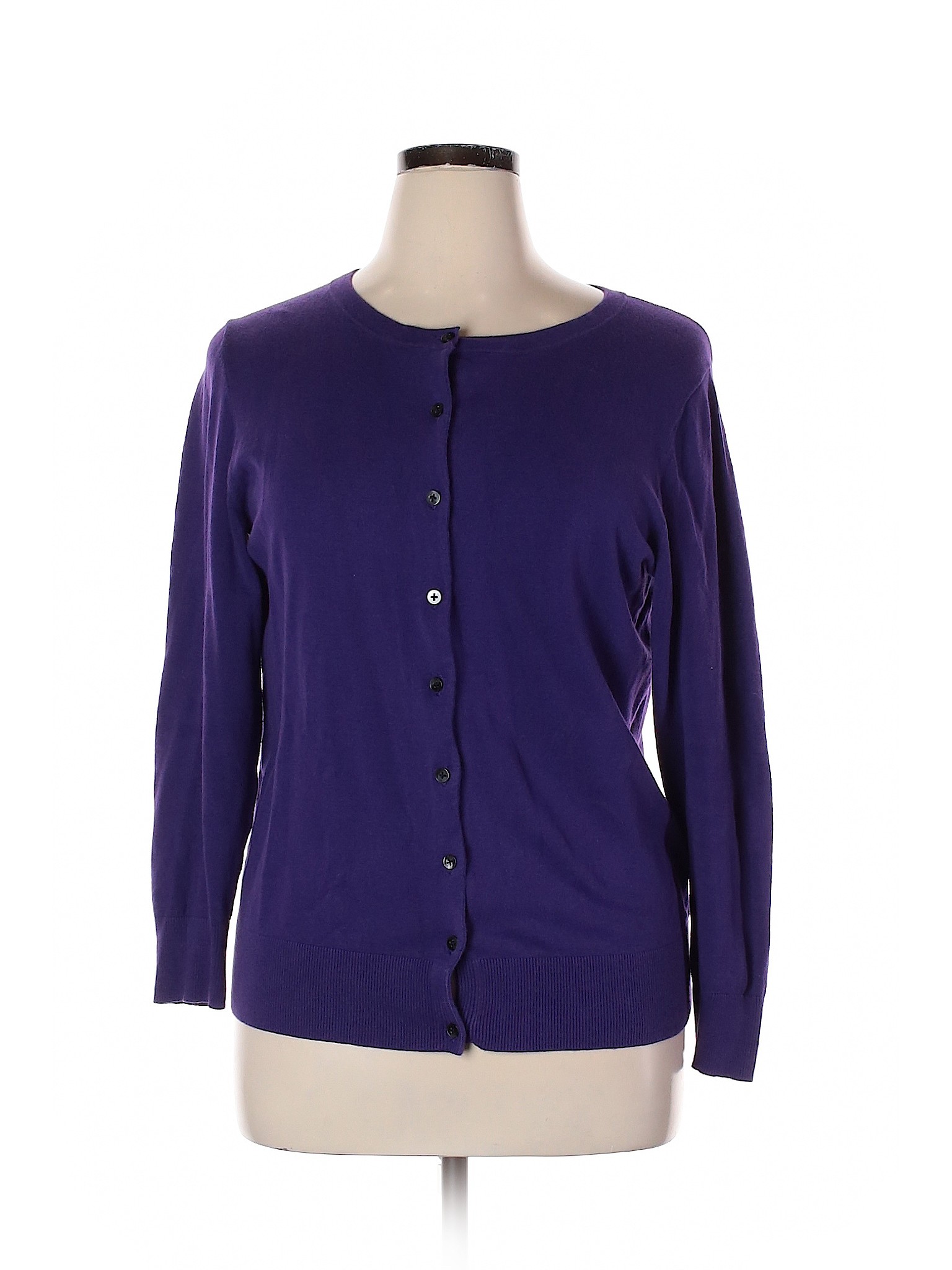 purple cardigan old navy