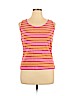 Claudia D. Orange Tank Top Size XL - photo 1