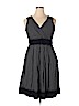 Rabbit Rabbit Rabbit Designs 100% Cotton Black Casual Dress Size 14 - photo 1