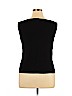 Coldwater Creek Black Sleeveless Silk Top Size XL - photo 2