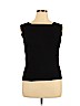 Coldwater Creek Black Sleeveless Silk Top Size XL - photo 1