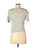Rag & Bone/JEAN 100% Linen Gray Short Sleeve T-Shirt Size S - photo 2