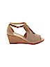 JG Tan Wedges Size 7 - photo 1