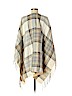 Aqua 100% Acrylic Plaid Tan Wrap One size - photo 2