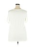 Ava & Viv White Short Sleeve T-Shirt Size 1X - photo 2